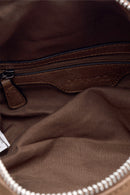 Women's Suede Detailed Shoulder Bag | Derimod