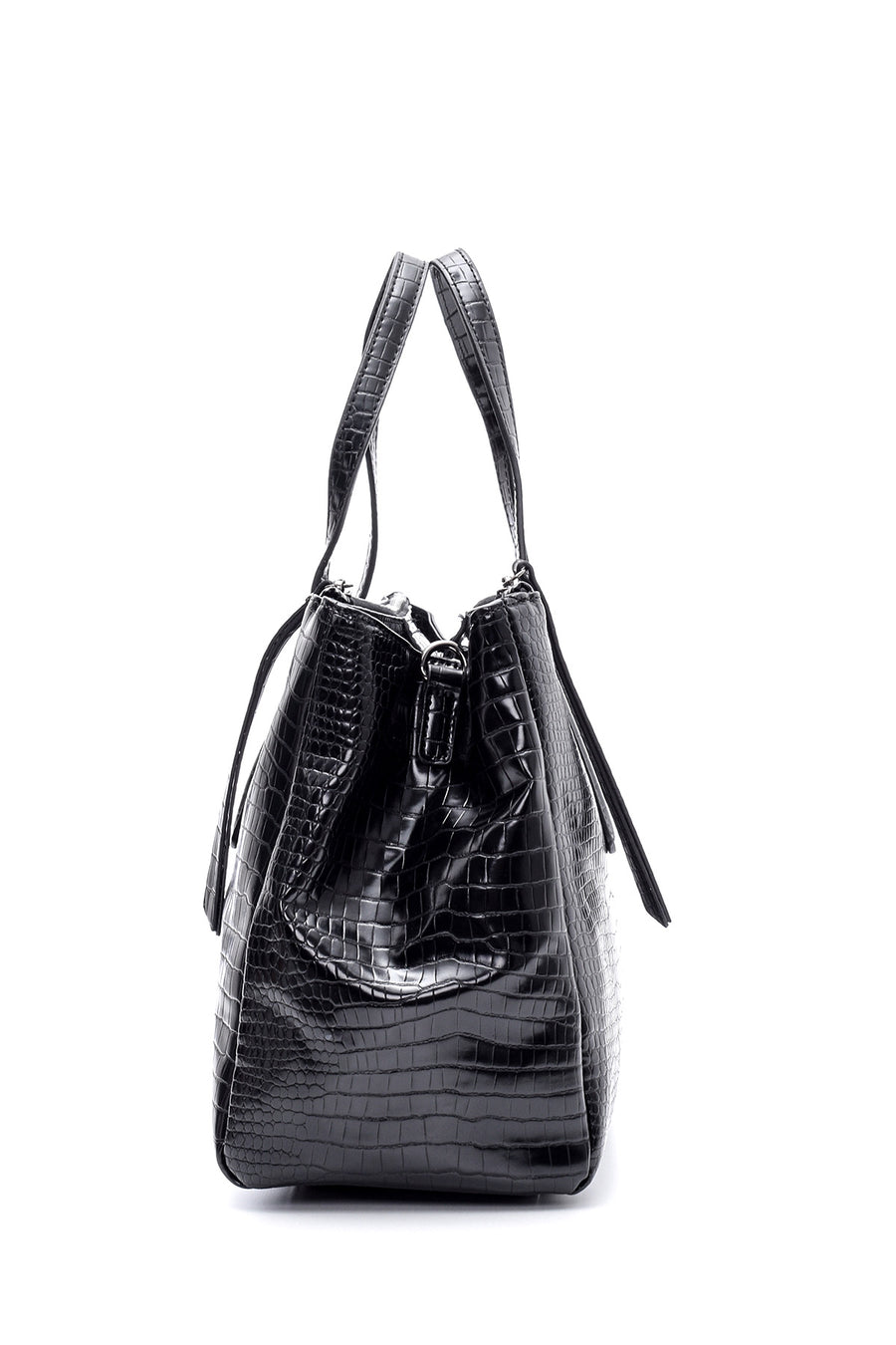 Women's Crocodile Patterned Shoulder Bag