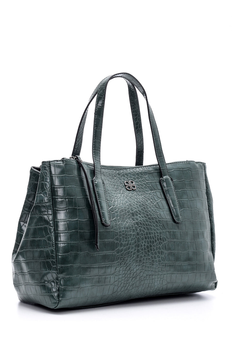 Women's Crocodile Patterned Shoulder Bag