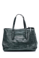 Women's Crocodile Patterned Shoulder Bag | Derimod