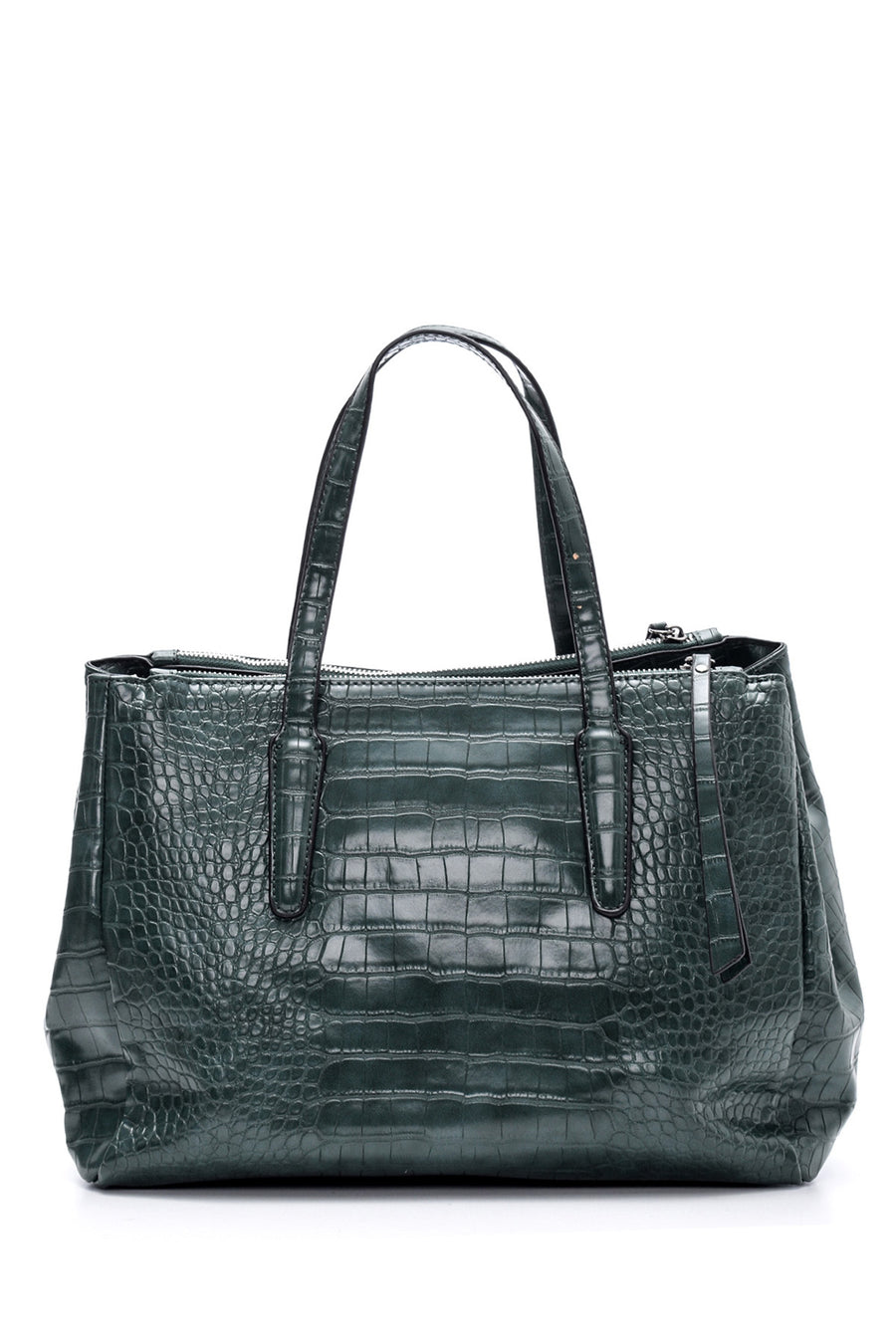 Women's Crocodile Patterned Shoulder Bag