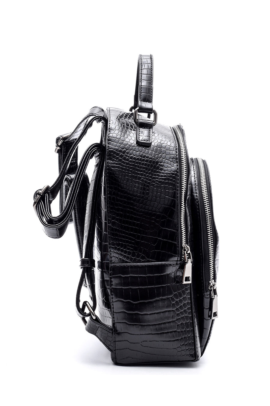 Women's Crocodile Detailed Backpack
