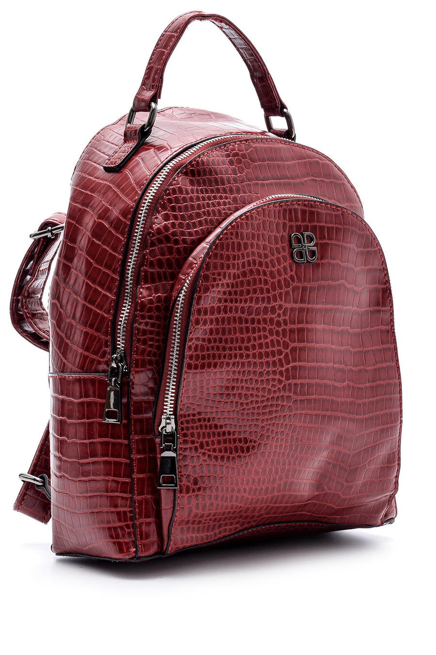 Women's Crocodile Detailed Backpack