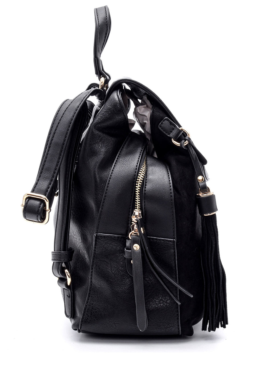 Women's Suede Backpack