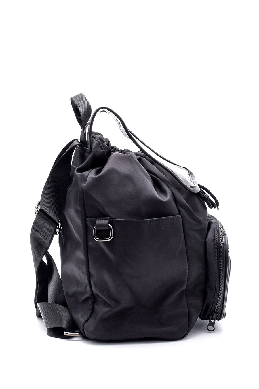 Women's Transparent Detailed Backpack