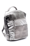 Women's Snakeskin Pattern Detailed Backpack | Derimod