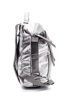 Women's Snakeskin Pattern Detailed Backpack | Derimod