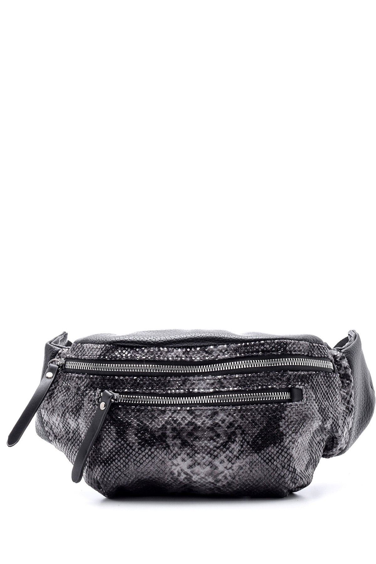 Women's Snake Pattern Waist Bag 19WBD270314 | Derimod