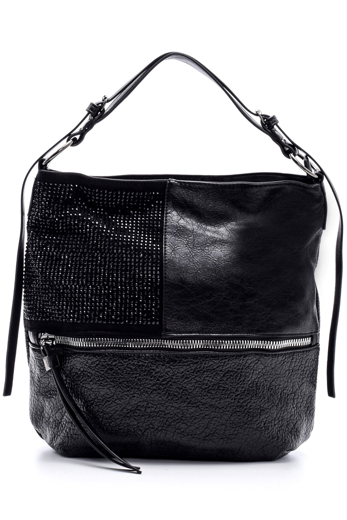 Women's Studded Detailed Shoulder Bag 19WBD270514 | Derimod