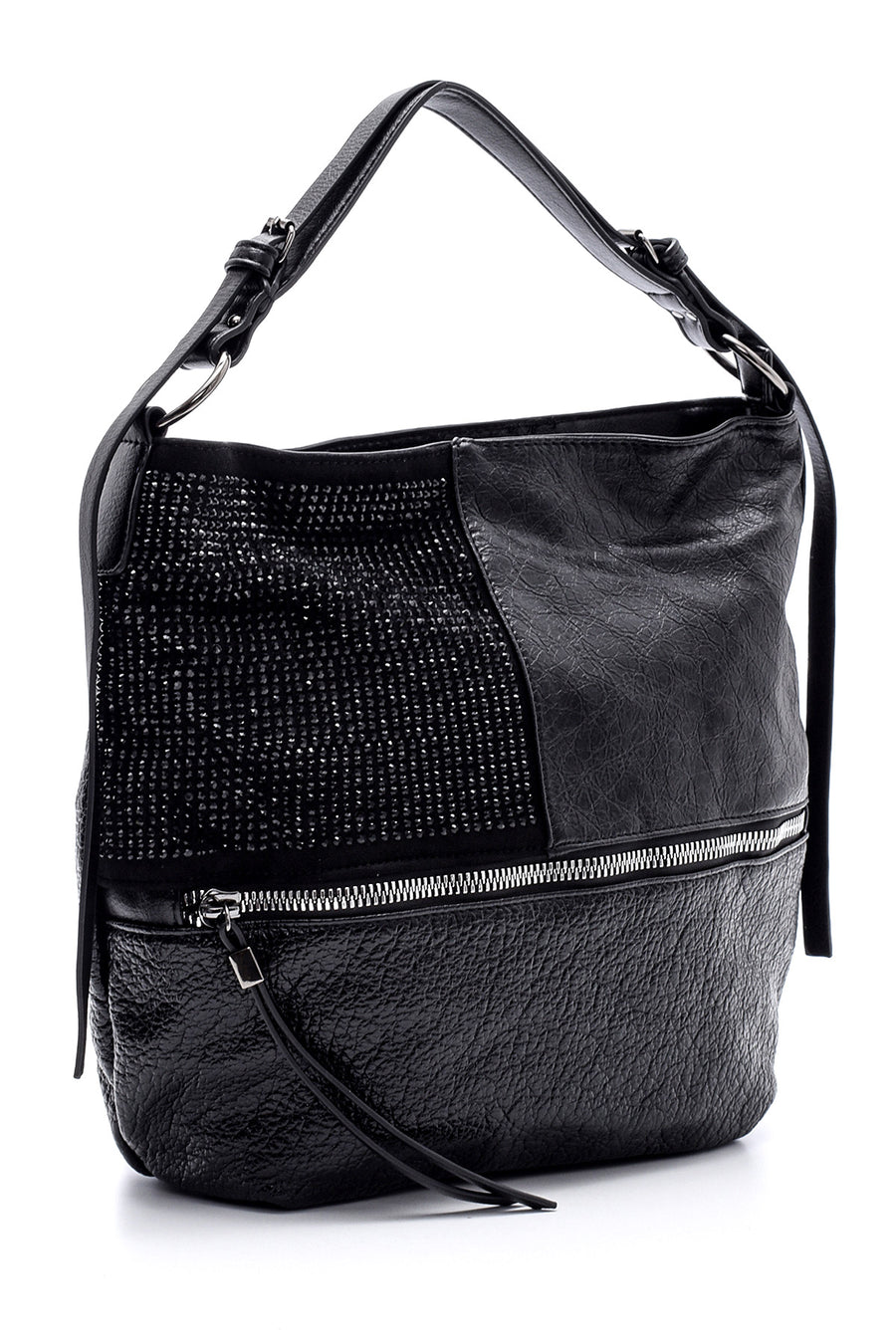 Women's Studded Detailed Shoulder Bag