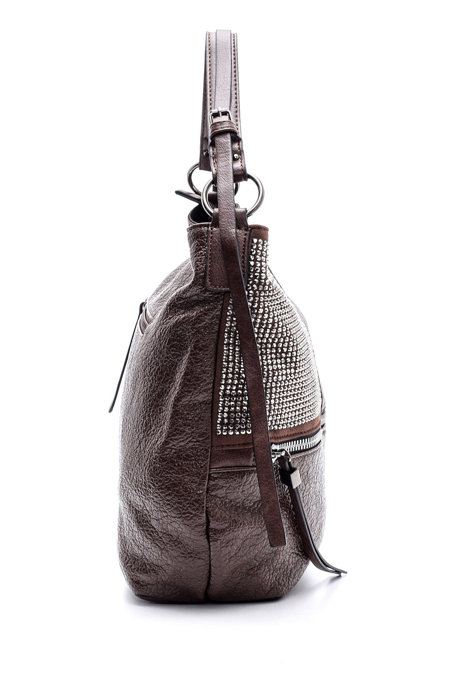 Women's Studded Detailed Shoulder Bag