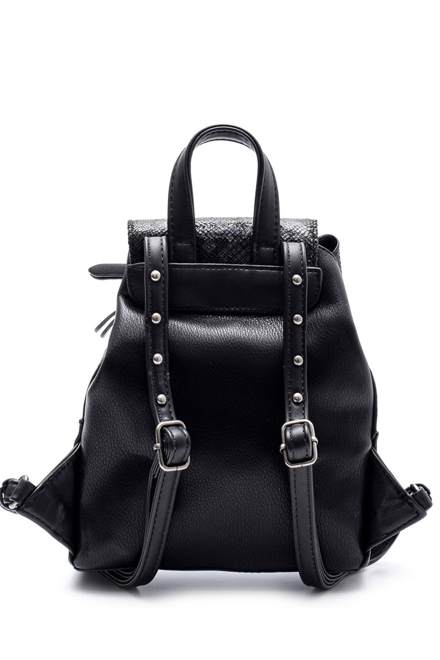Women's Chain Detailed Backpack