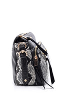 Women's Snakeskin Patterned Crossbody Bag | Derimod