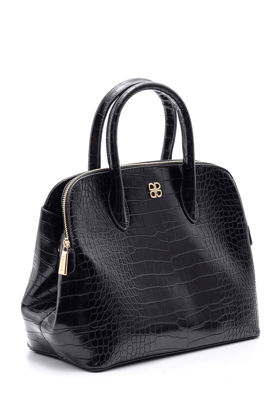 Women's Crocodile Patterned Shoulder Bag
