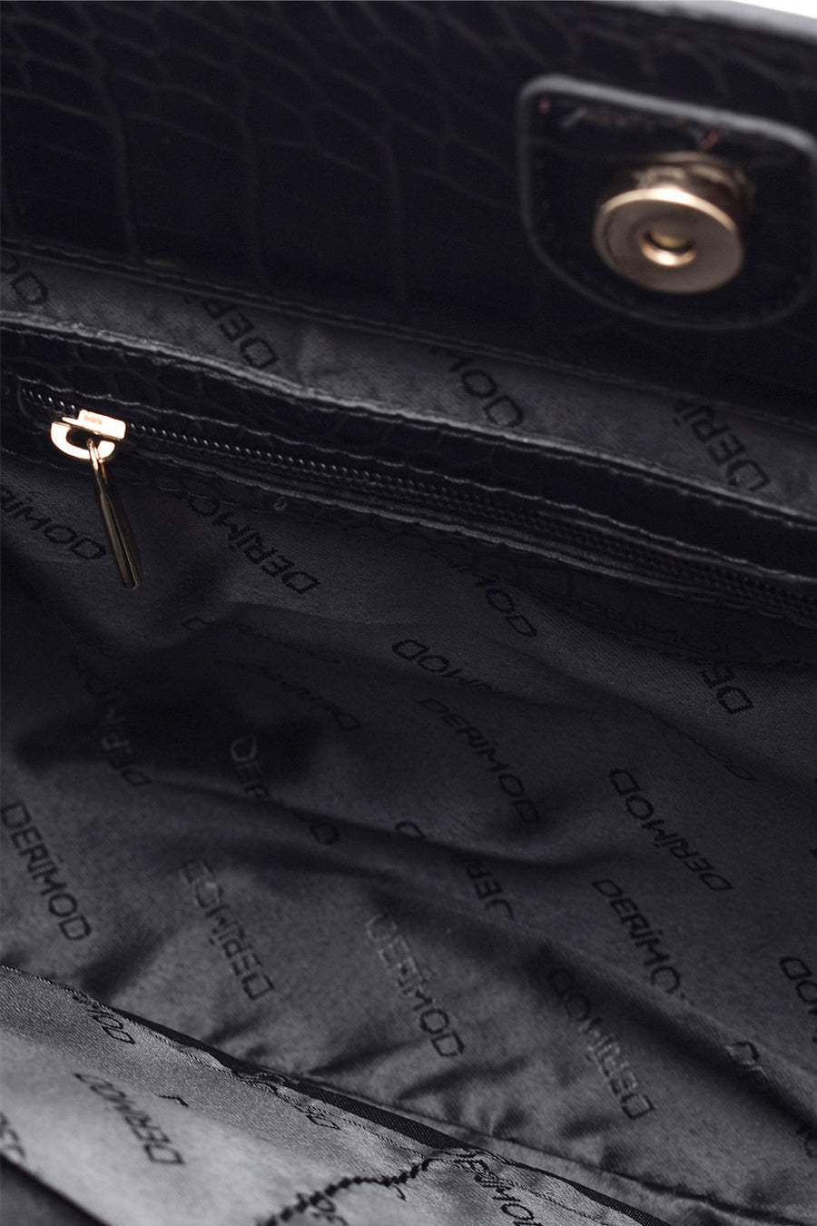 Women's Crocodile Patterned Shoulder Bag