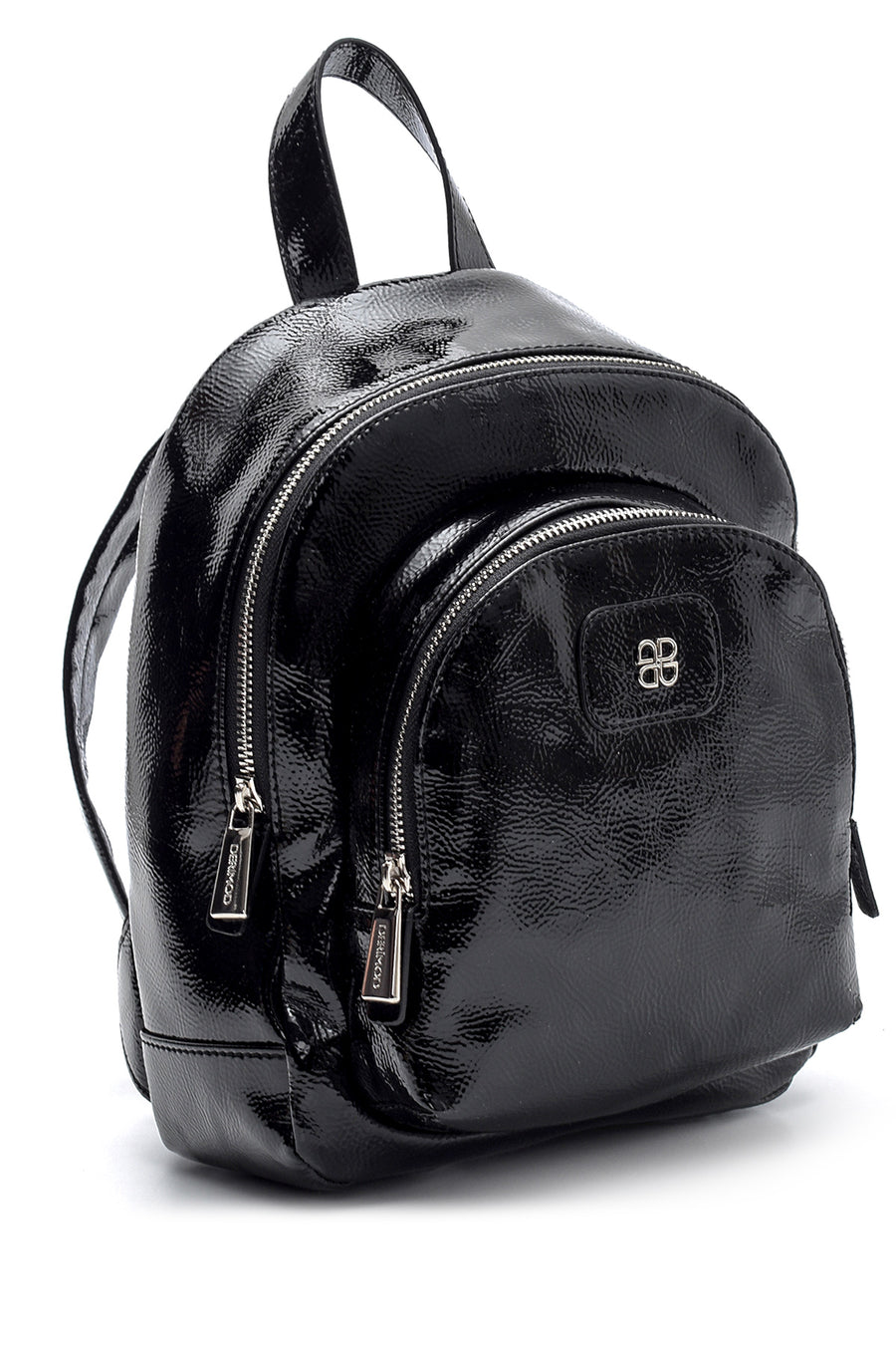 Women's Patent Leather Backpack