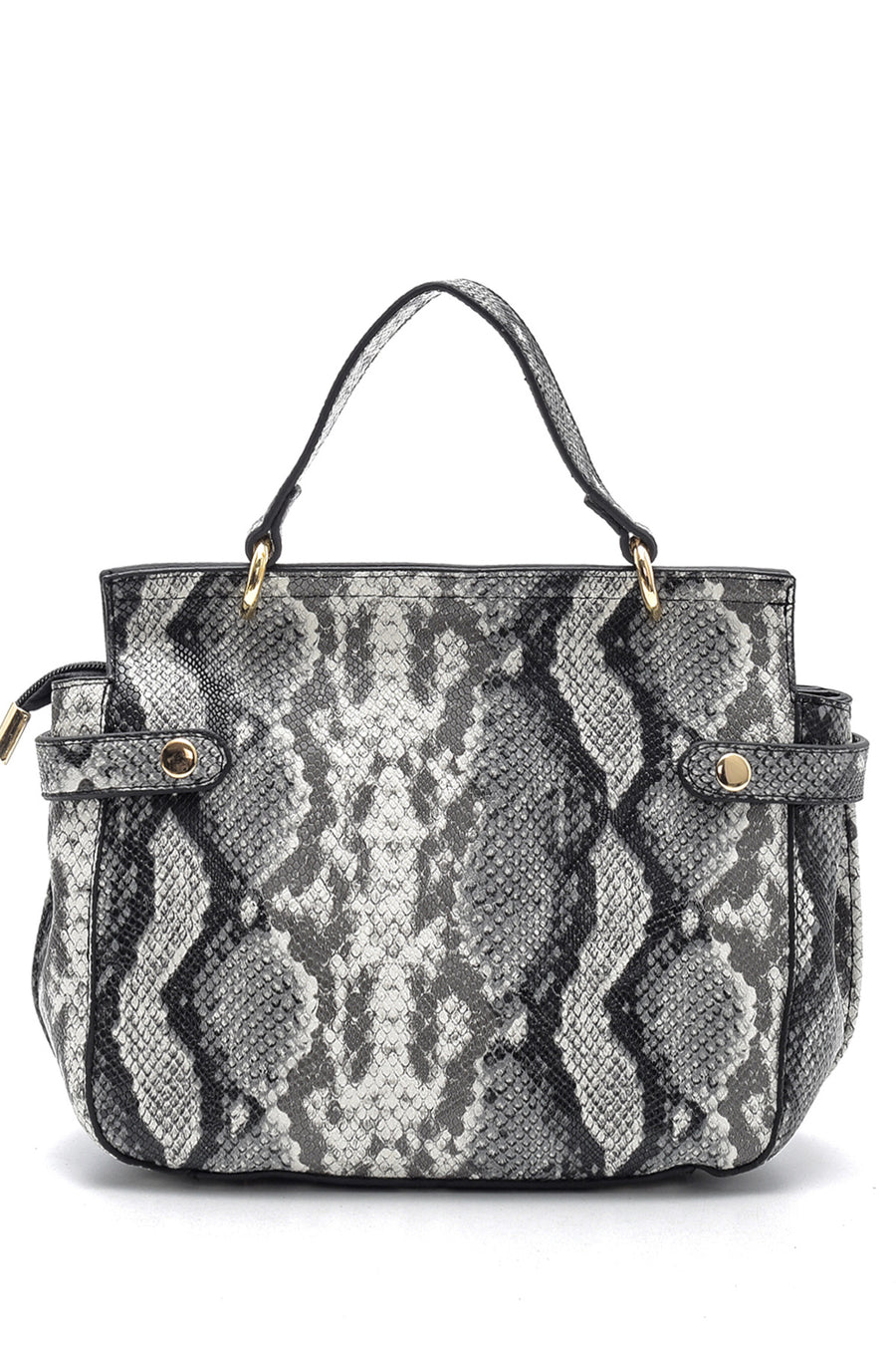 Women's Snakeskin Patterned Bag