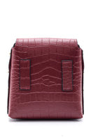 Kadın Kroko Desenli Çapraz Çanta | Derimod