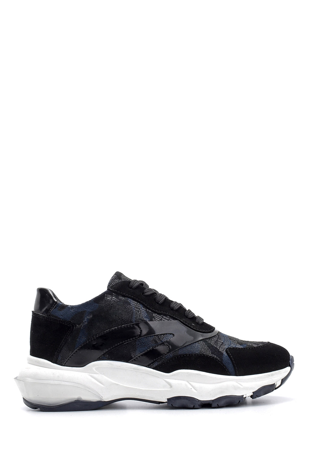 Kadın Süet Detaylı Sneaker