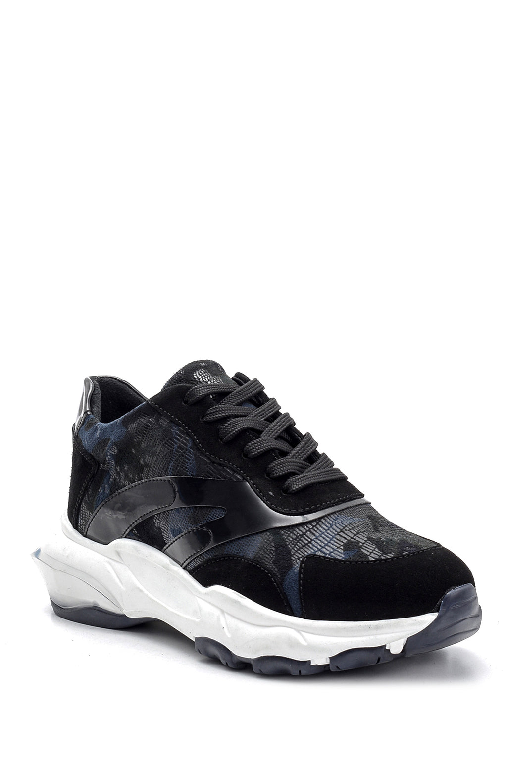 Kadın Süet Detaylı Sneaker