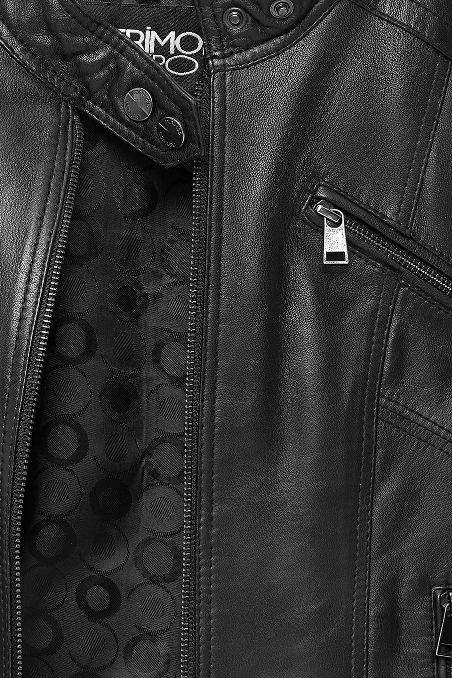 Kylie Women's Black Short Leather Jacket