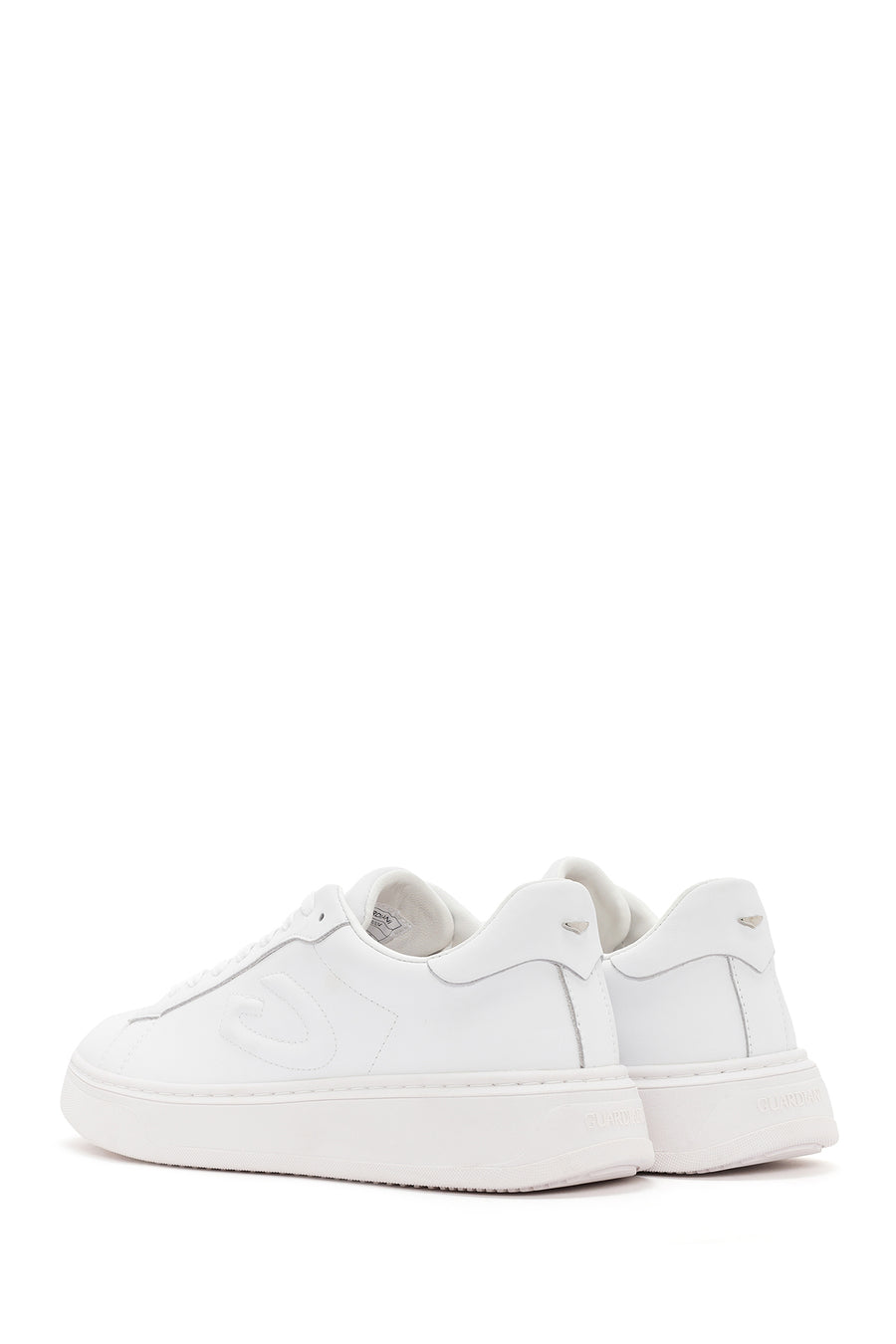 Alberto Guardiani Erkek Beyaz Winner Deri Sneaker