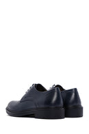 Men's Navy Blue Leather Casual Shoes | Derimod