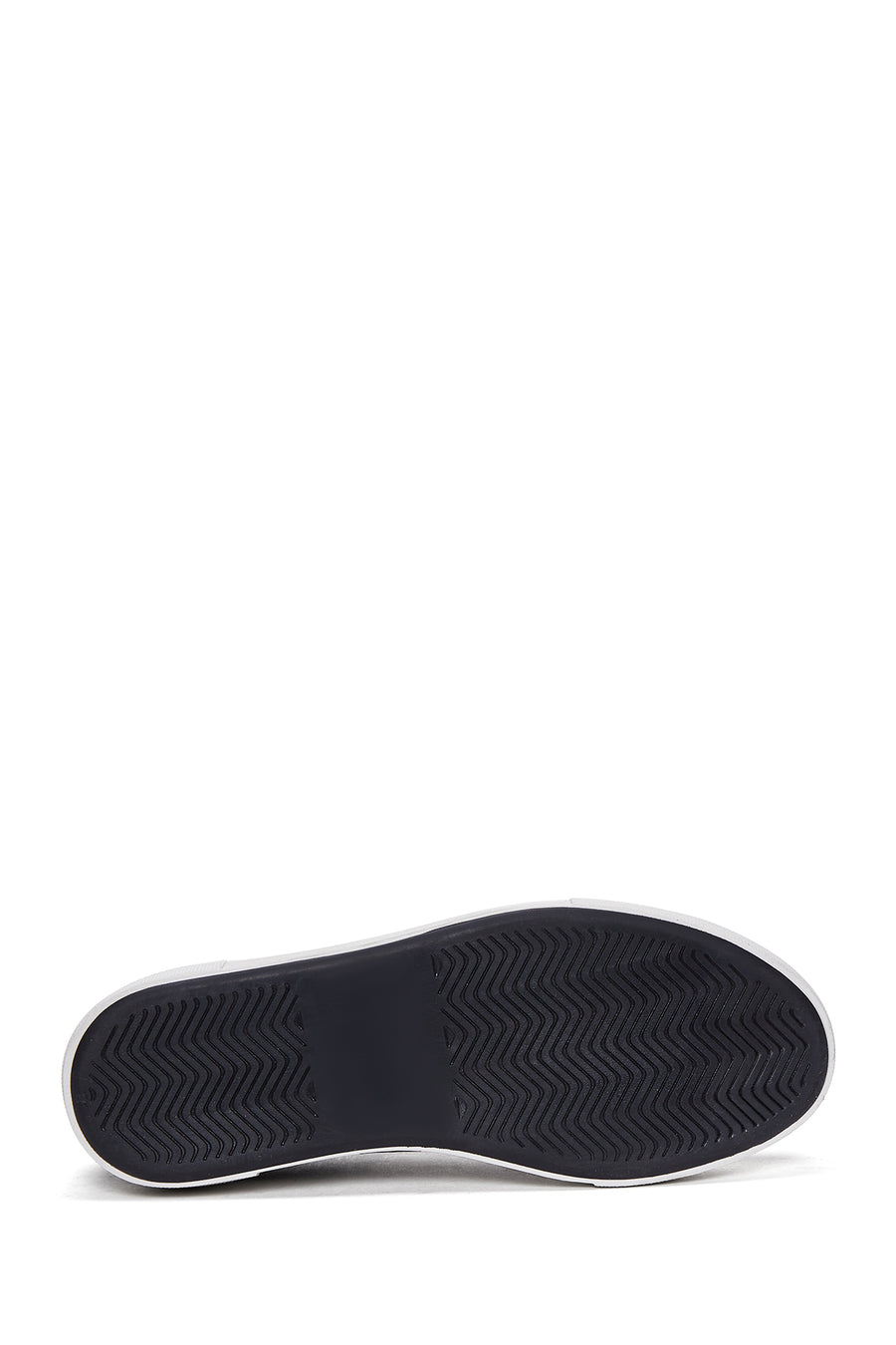 Kadın Siyah Deri Desenli Sneaker