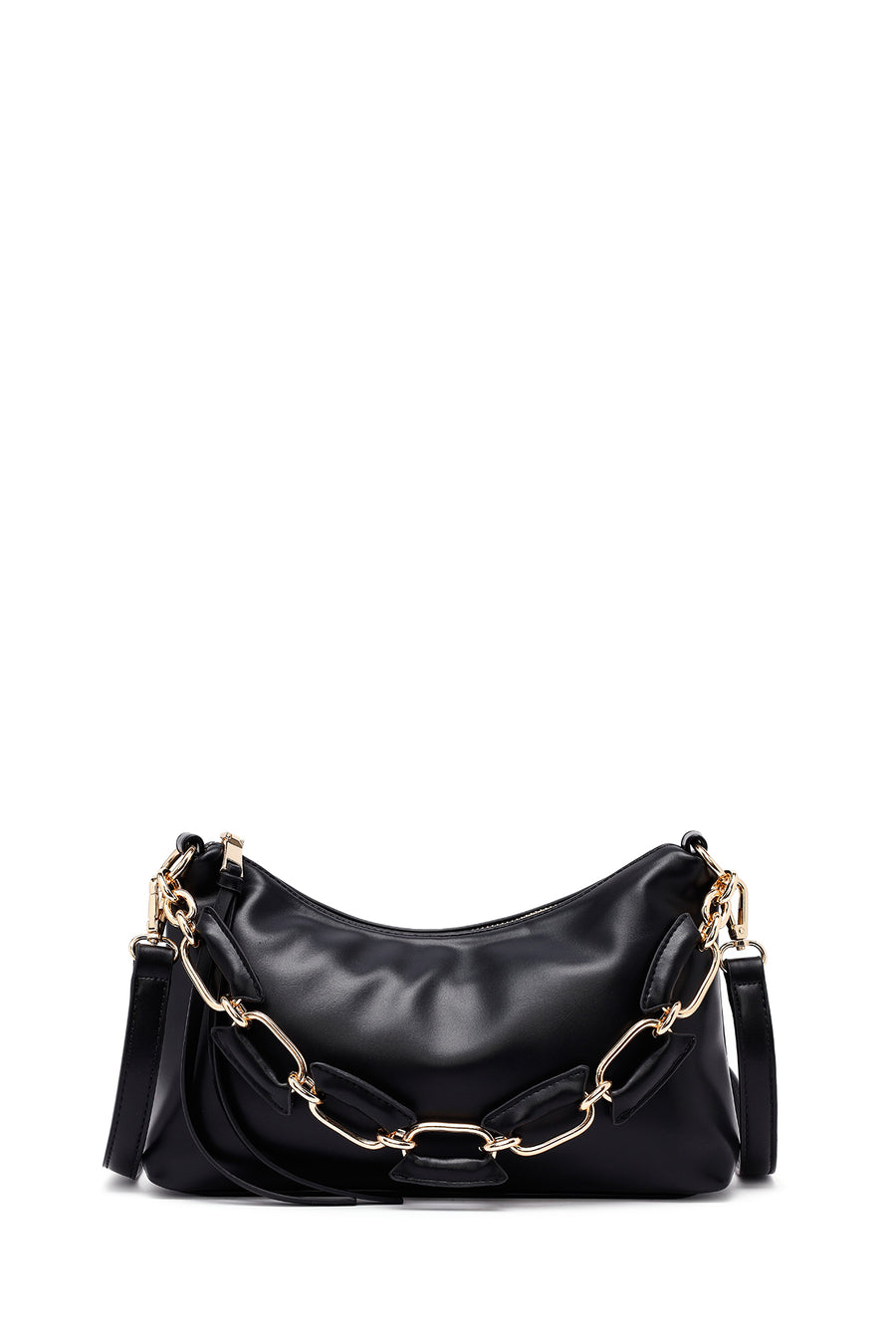 Woman Black Long-Strap Shoulder Bag AB240003SV | Derimod