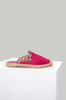 Pembe Kadın Espadril Terlik | Derimod