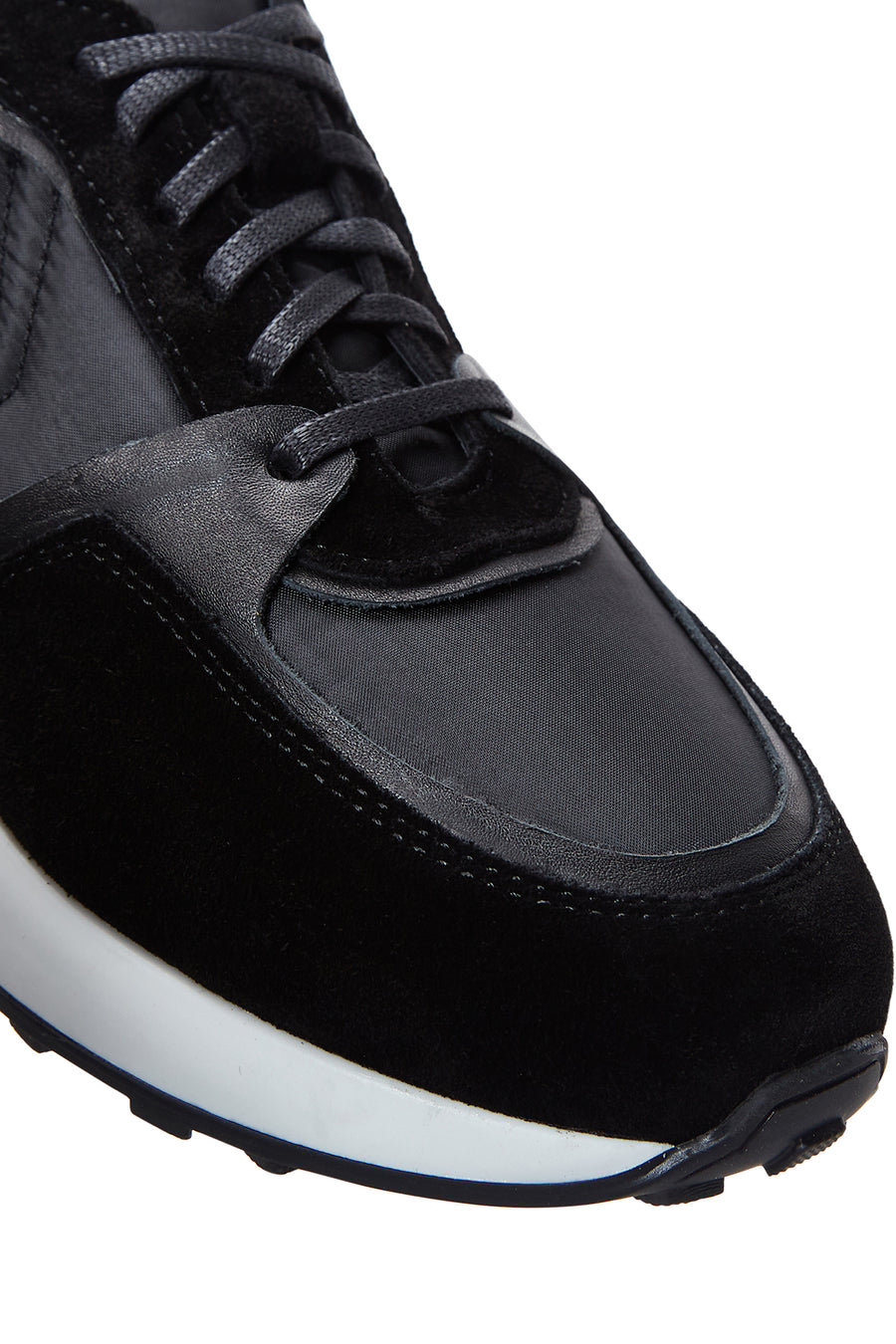 Erkek Deri Süet Detaylı Sneaker