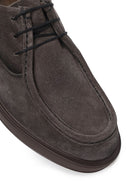 Male Anthracite Lace-up Suede Casual Shoes | Derimod