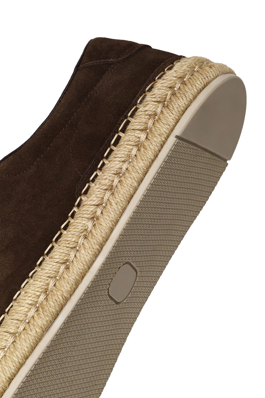Male Brown Thick-Soled Suede Leather Sneaker