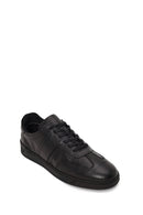 Male Black Lace-up Leather Sneaker | Derimod