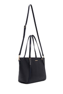 Woman Navy Long-Strap Classic Shoulder Bag | Derimod