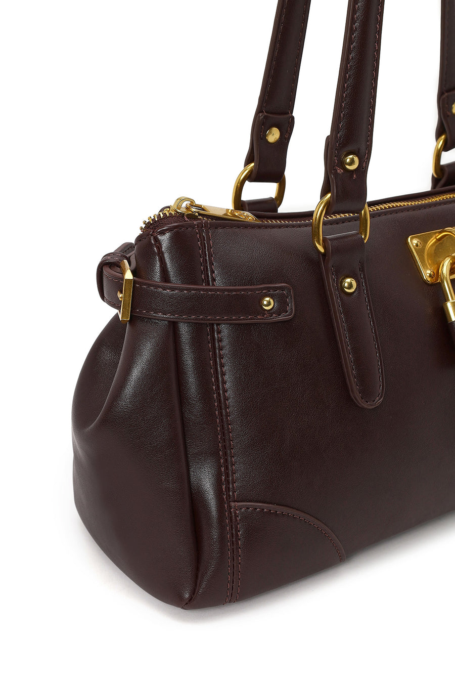 Woman Burgundy Shoulder Bag