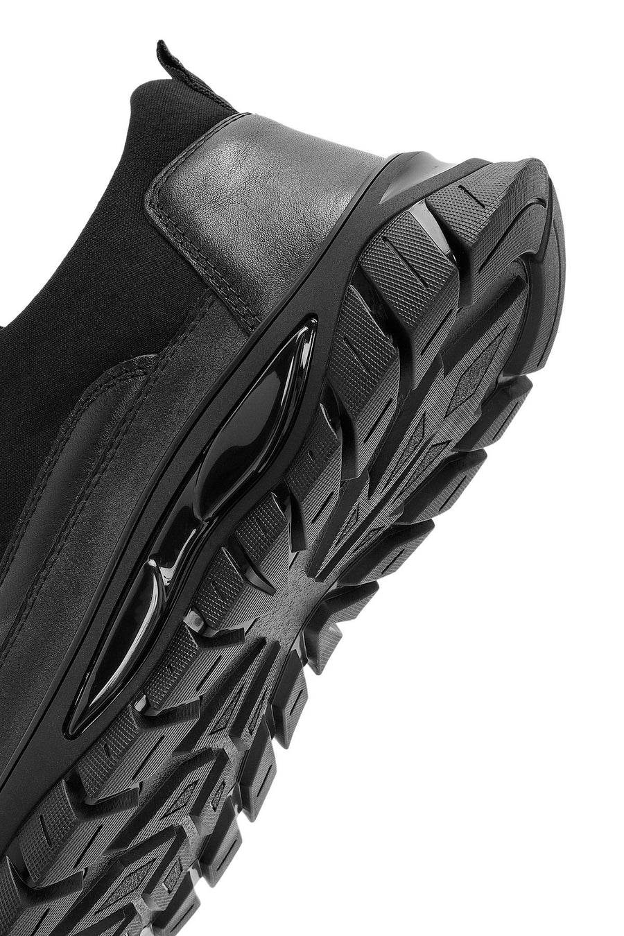 Men's Black Leather Comfort Loafer