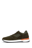 Men's Leather Suede Sneaker | Derimod