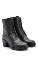 Women's Lace-Up Heeled Boots | Derimod