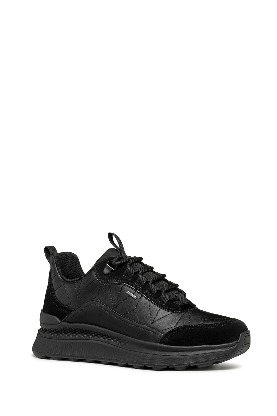 Geox Women's Black Spherica Active X2 Abx Laced Waterproof Sneaker