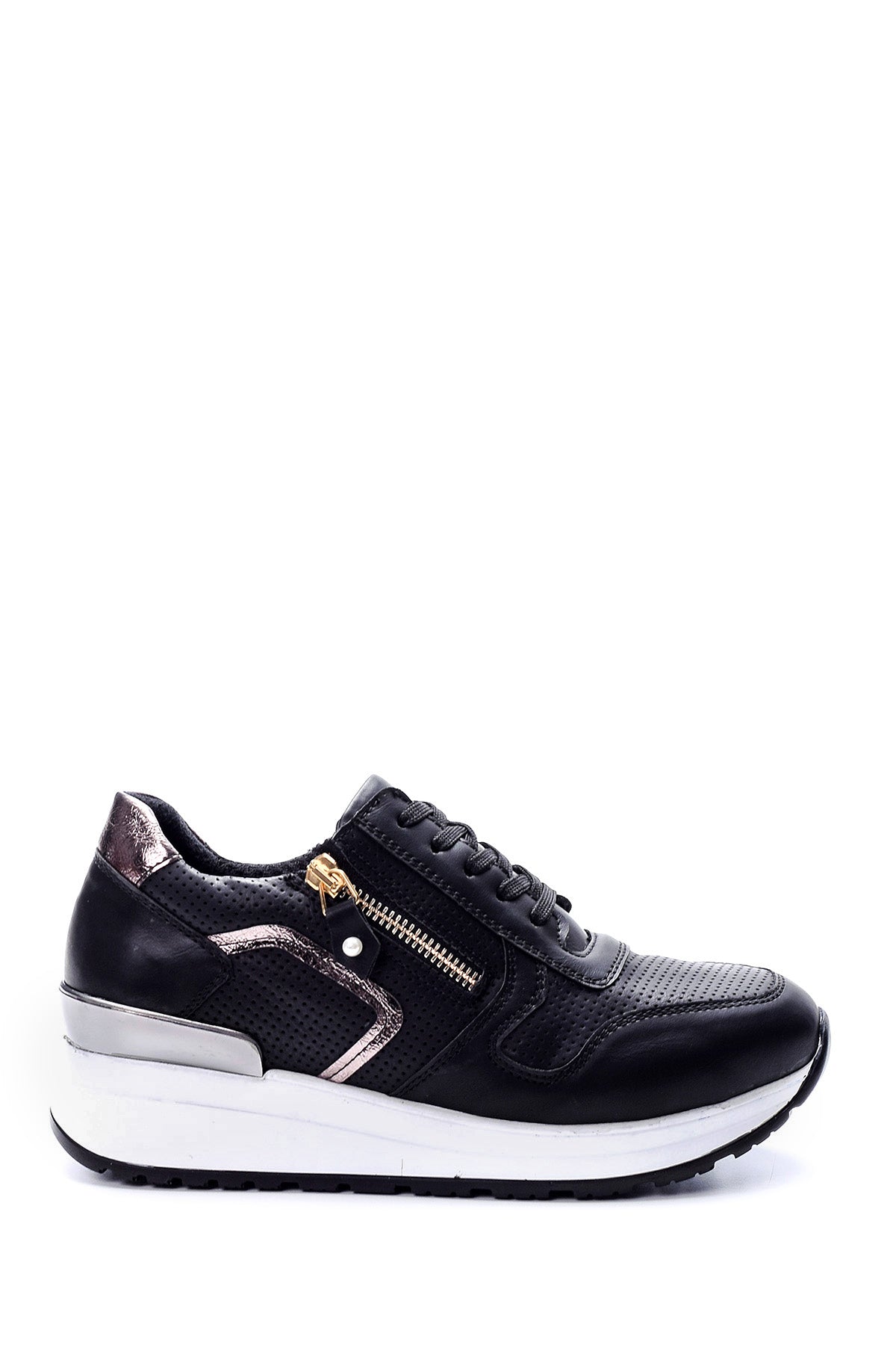 Women's Zipper Detailed Sneaker 19SFE120914 | Derimod