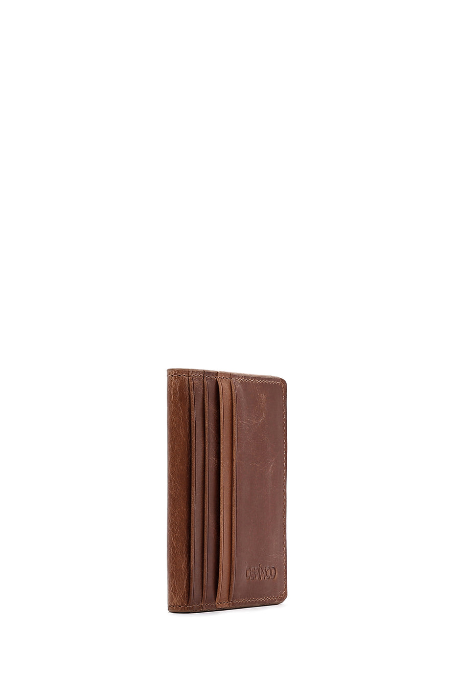 Men's Tan Leather Card Holder