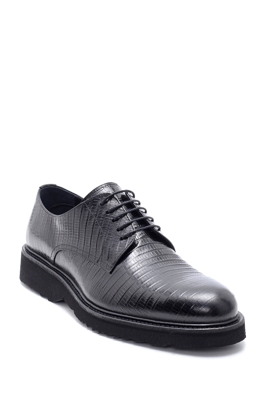 Men's Leather Printed Classic Shoes