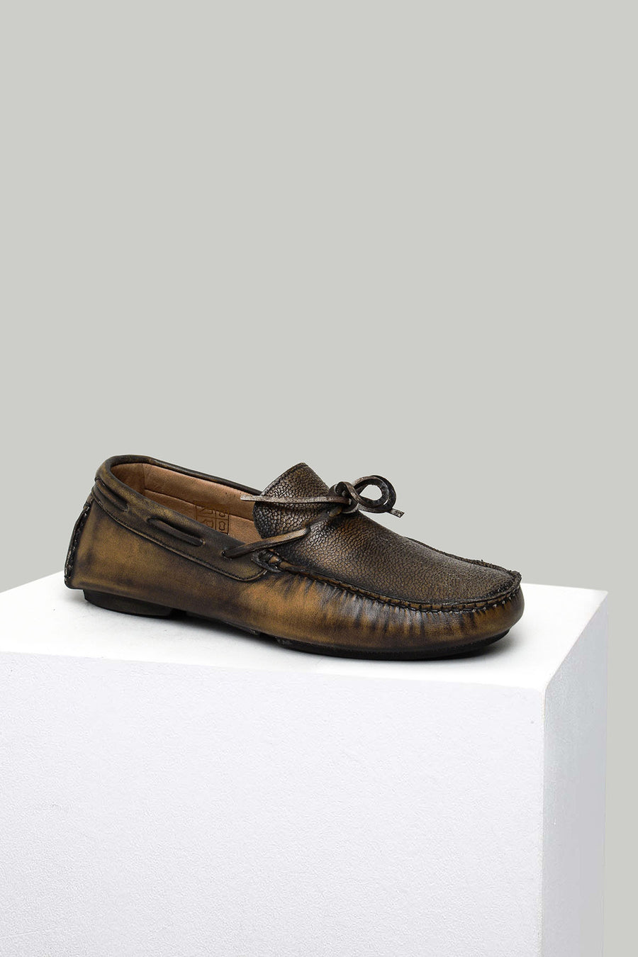 Taba Erkek Deri Loafer 18SFD342214 | Derimod