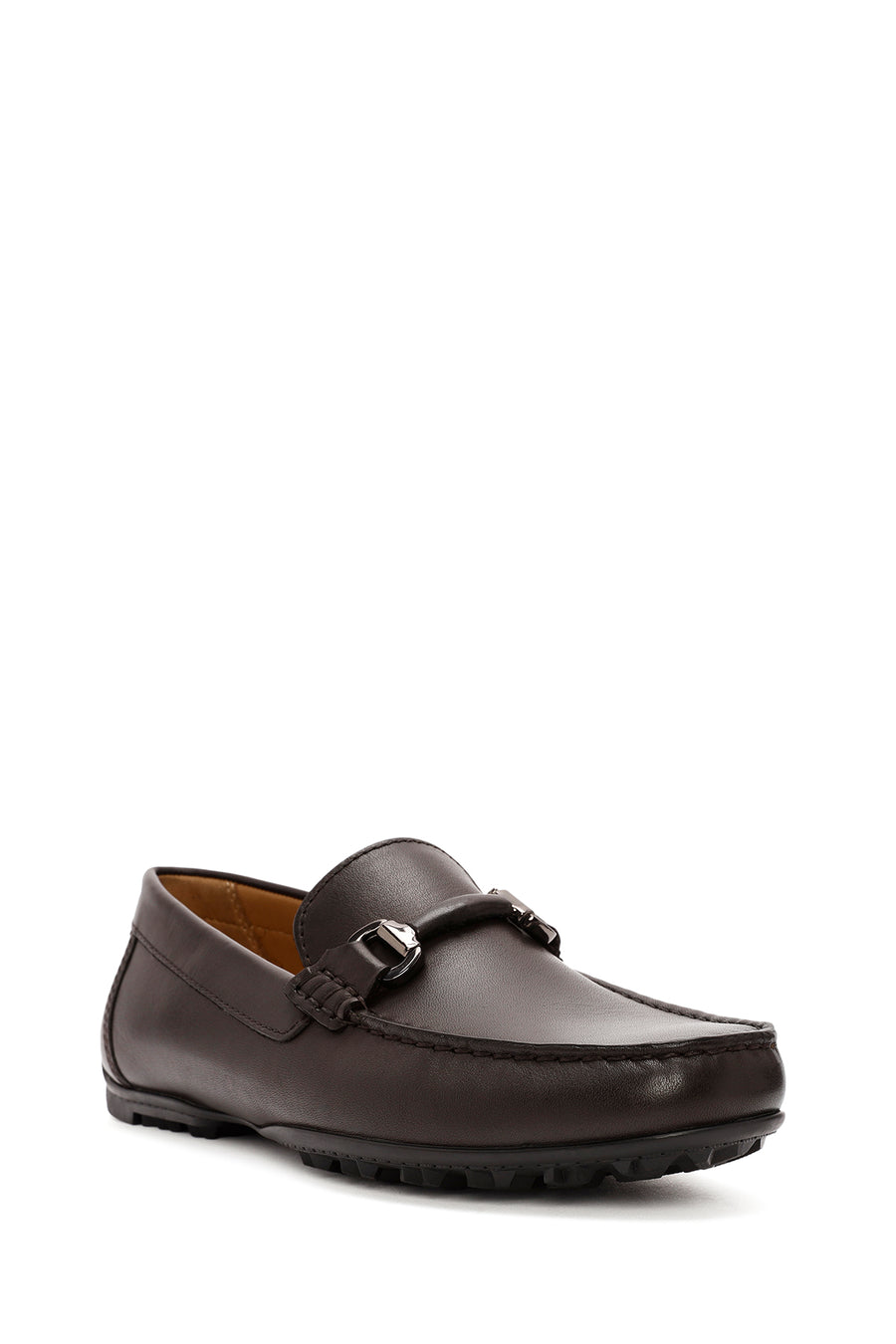 
Geox Men's Brown Kosmopolis Leather Casual Loafer
