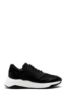 Erkek Siyah Deri Sneaker | Derimod