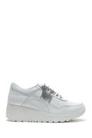 Kadın Deri Yüksek Taban Sneaker | Derimod