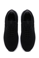 Men's Black Thick Soled Sneaker | Derimod