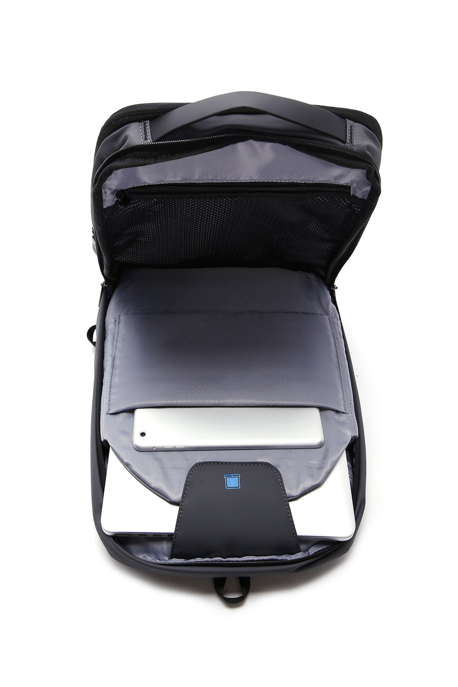 D-Pack Unisex Gri Teknolojik Kumaş Hardcase Sırt Çantası