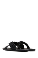 Kadın Siyah Düz Terlik | Derimod